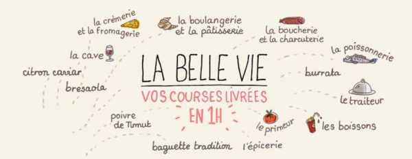 La Belle Vie, Des Courses Livrées Chez Vous En Moins D'une Heure ...